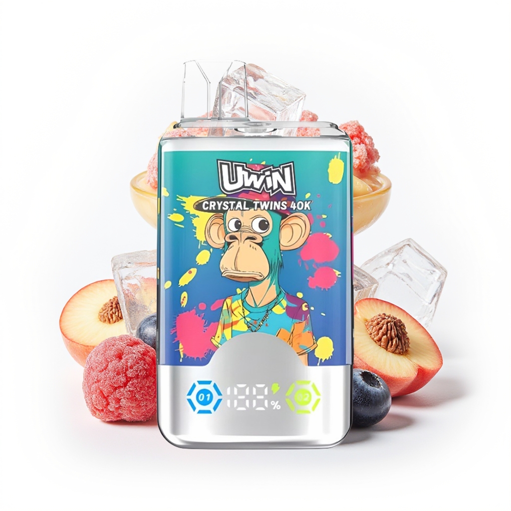 Uwin Crystal Twins 40000 パフ 使い捨てベイプ