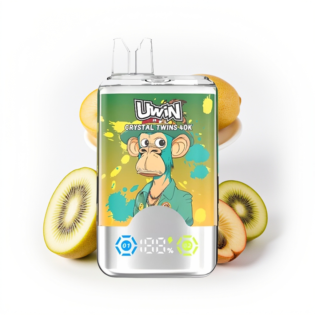 Uwin Crystal Twins 40000 パフ 使い捨てベイプ - 画像 (4)