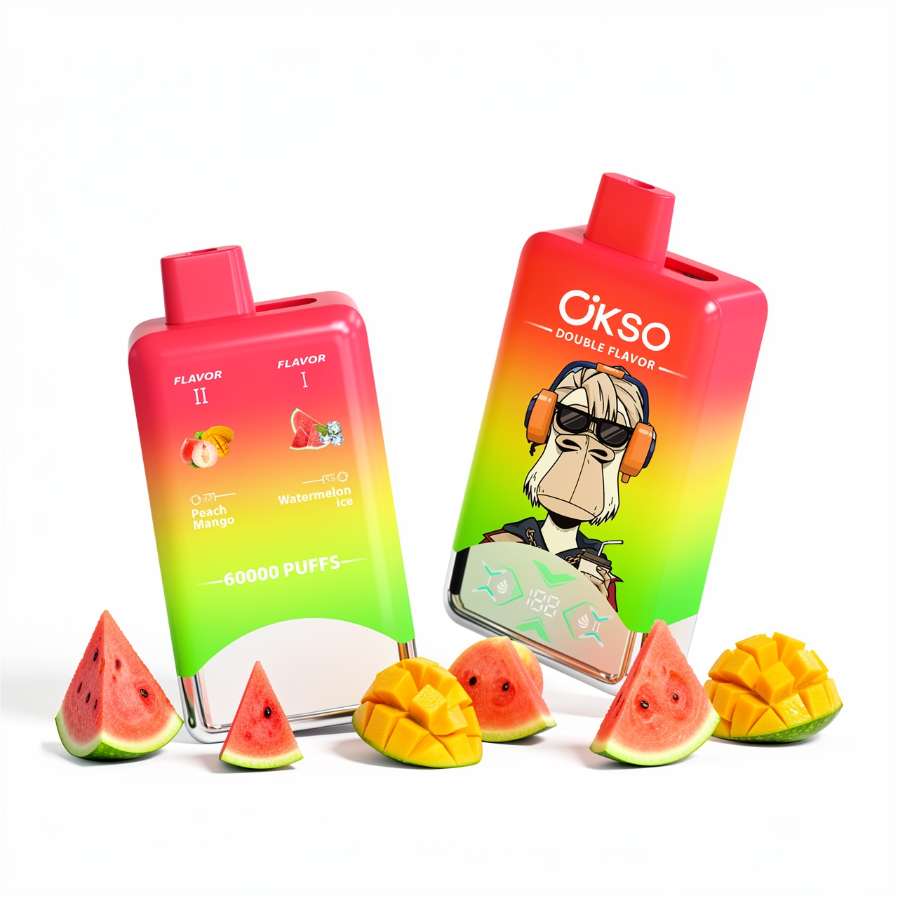 OKSO ダブルフレーバー 60K 60000 パフ 使い捨てベイプ - 画像 (10)