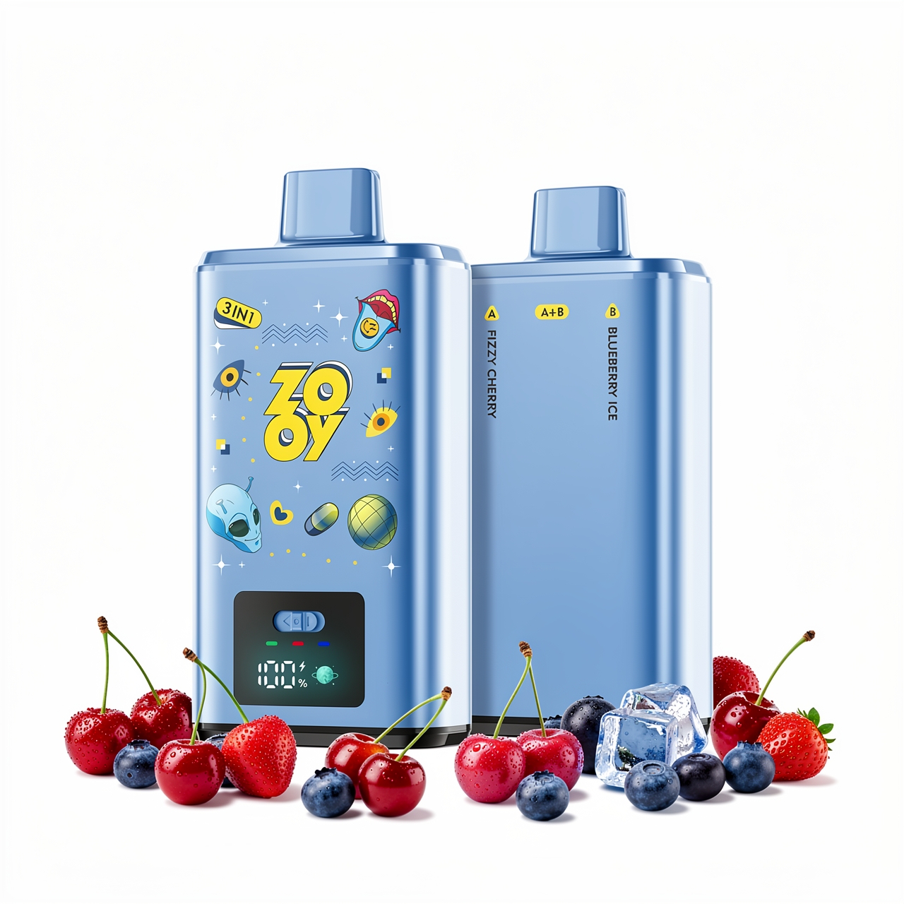 ZOOY VAPE 3-in-1 150k 使い捨てベイプ - 画像 (2)