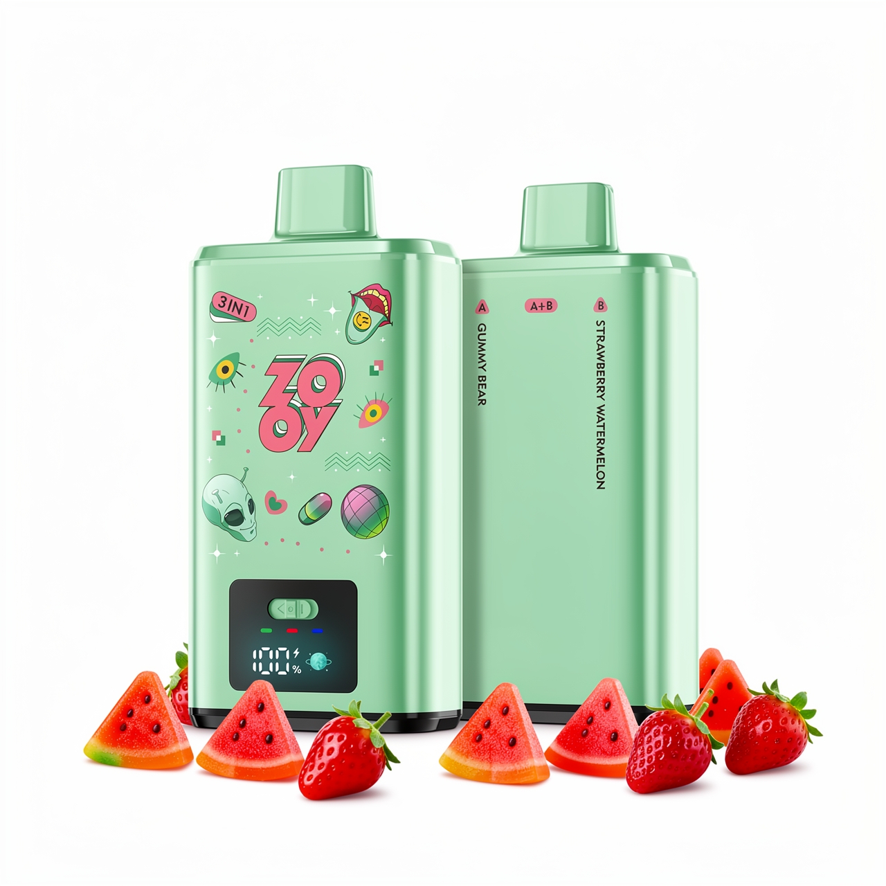 ZOOY VAPE 3-in-1 150k 使い捨てベイプ - 画像 (3)