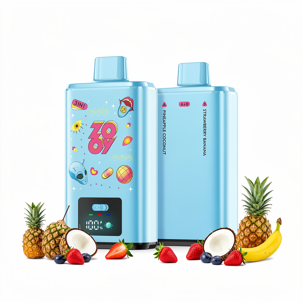 ZOOY VAPE 3-in-1 150k 使い捨てベイプ - 画像 (9)
