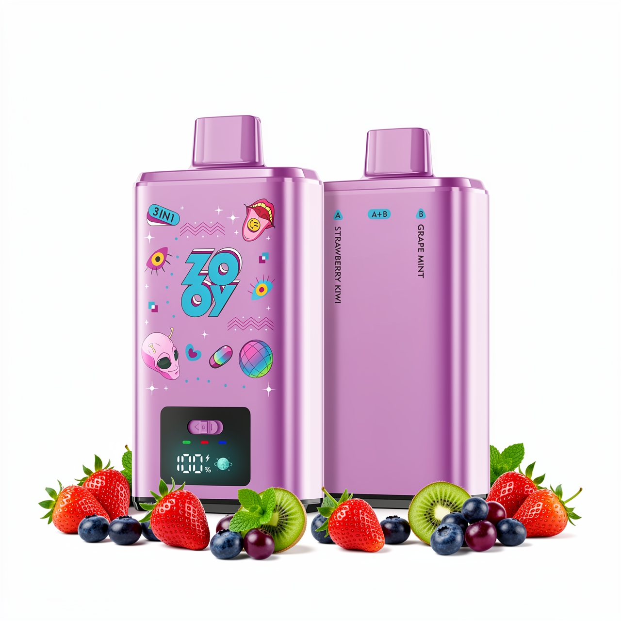 ZOOY VAPE 3-in-1 150k 使い捨てベイプ - 画像 (10)