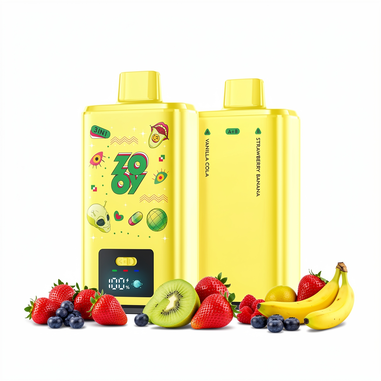 ZOOY VAPE 3-in-1 150k 使い捨てベイプ - 画像 (7)
