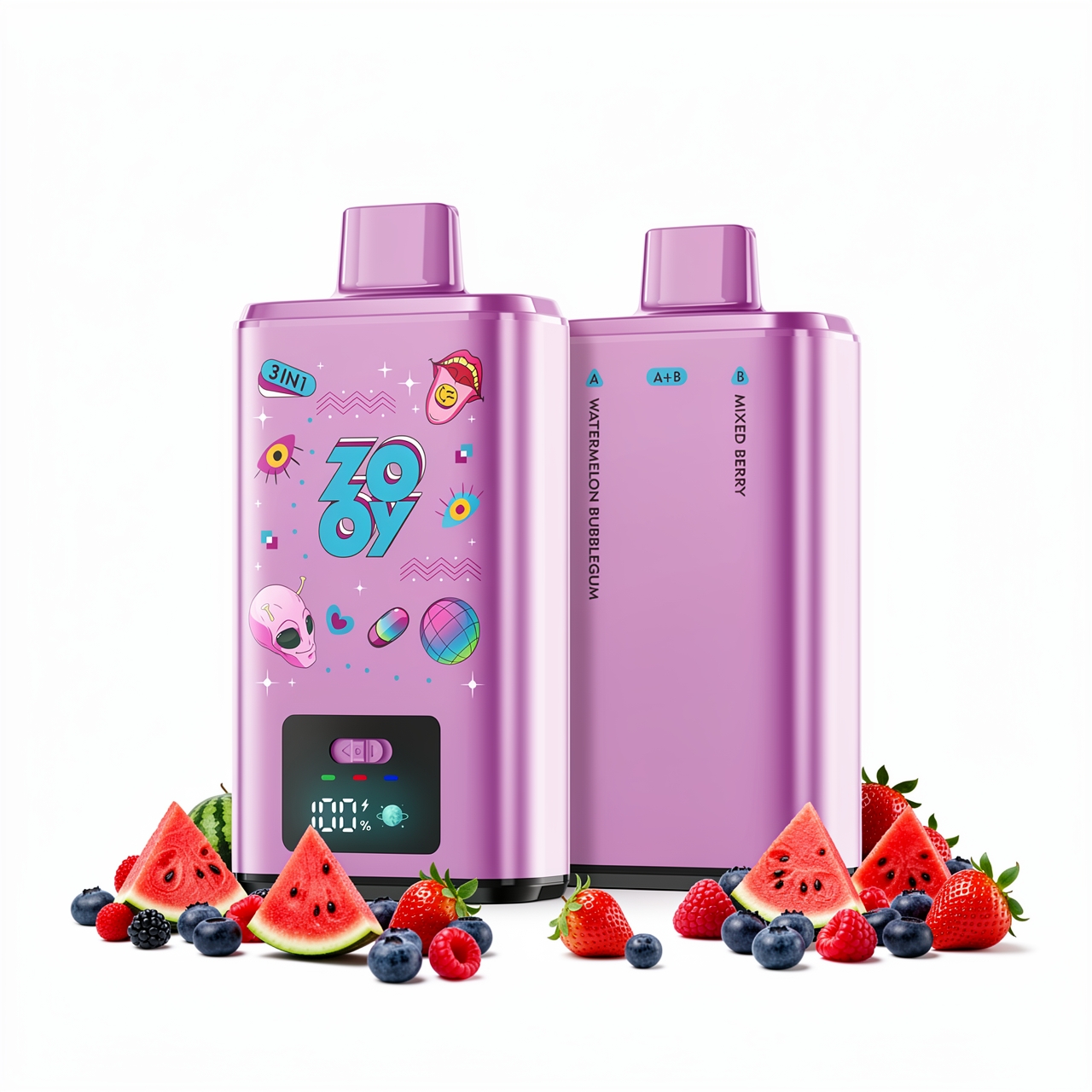 ZOOY VAPE 3-in-1 150k 使い捨てベイプ - 画像 (8)