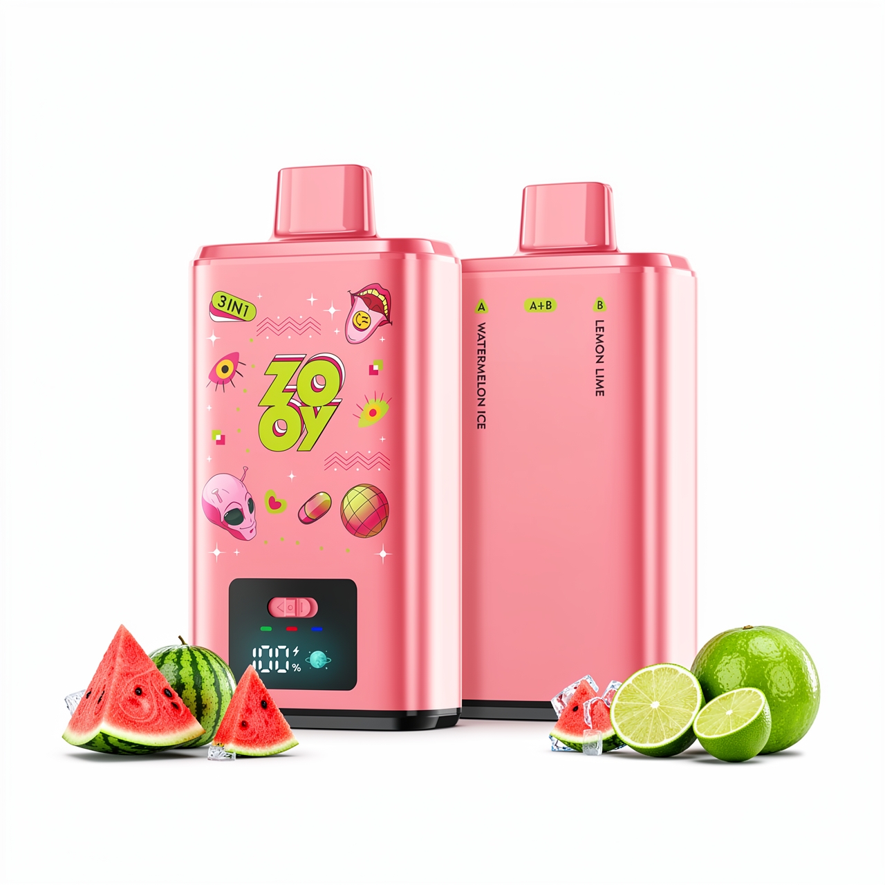 ZOOY VAPE 3-in-1 150k 使い捨てベイプ